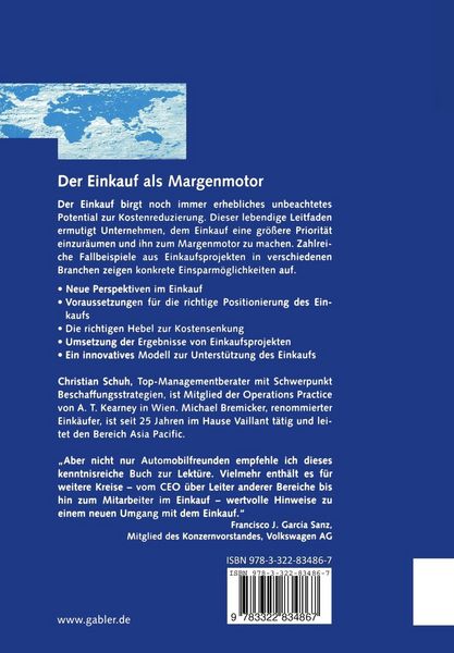 Produktbild: Der Einkauf als Margenmotor