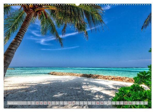 Produktbild: Malerische Malediven (Wandkalender 2026 DIN A2 quer), CALVENDO Monatskalender