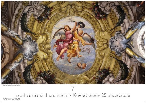 Produktbild: Himmelsgew&ouml;lbe Kalender 2027 &ndash; Wandkalender | Fotokalender Kunst 35x50cm Gro&szlig;format | Architekturkalender | Beeindruckende Innenansichten: Kirchenkuppeln und -architekturen.