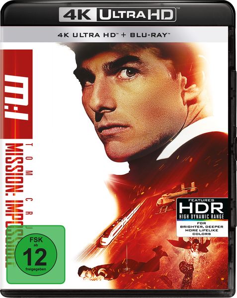 Produktbild: Mission: Impossible 1 (4K Ultra HD) (+ Blu-ray 2D)