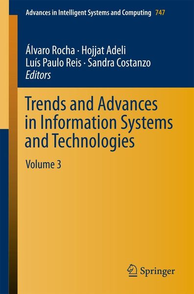 Produktbild: Trends and Advances in Information Systems and Technologies