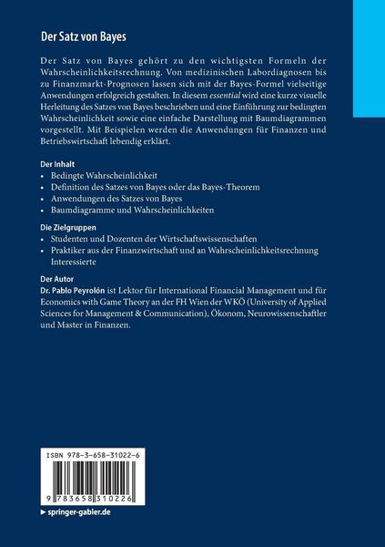 Produktbild: Der Satz von Bayes
