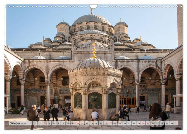 Produktbild: Istanbul - Im Schnittpunkt von Kulturen und Kontinenten (Wandkalender 2026 DIN A3 quer), CALVENDO Monatskalender
