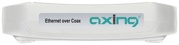 Produktbild: Axing Peer-to-Peer 1800 Ethernet over Coax IP-Einspeiser