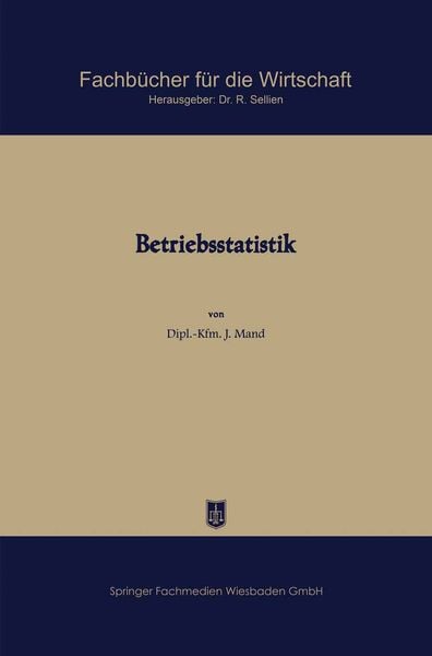 Produktbild: Betriebsstatistik