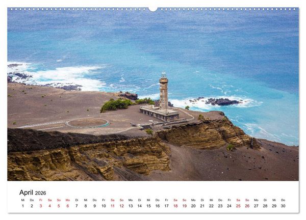 Produktbild: Azoren - Inseln im Atlantik (Wandkalender 2026 DIN A2 quer), CALVENDO Monatskalender