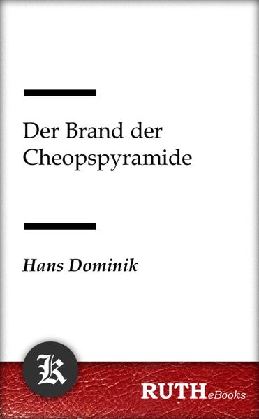 Produktbild: Der Brand der Cheopspyramide