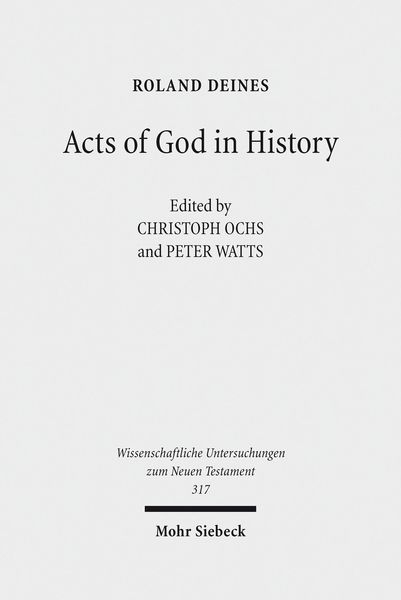 Produktbild: Acts of God in History
