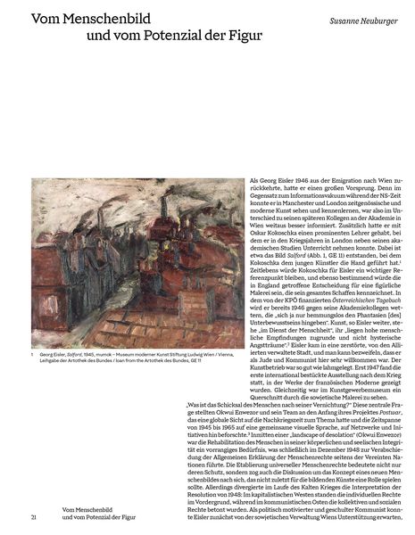 Produktbild: Georg Eisler. Werkverzeichnis der Gem&auml;lde