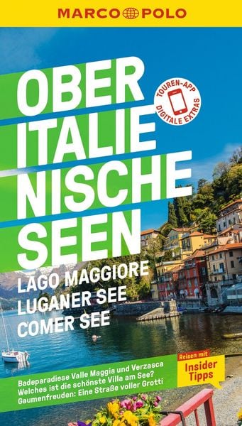 Produktbild: MARCO POLO Reisef&uuml;hrer Oberitalienische Seen, Lago Maggiore, Luganer See, Comer See