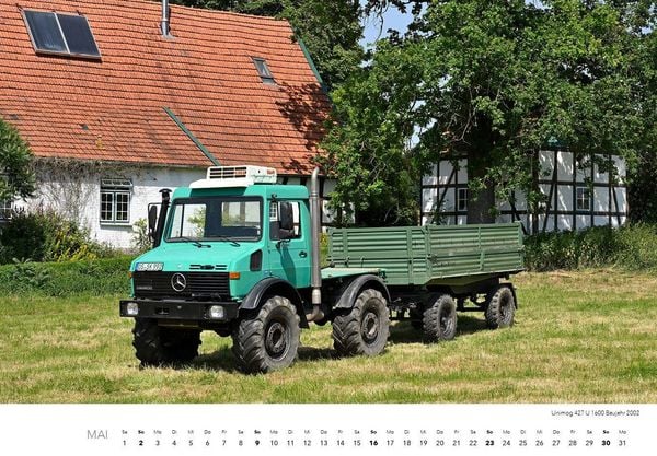Produktbild: Unimog Klassiker Kalender 2027