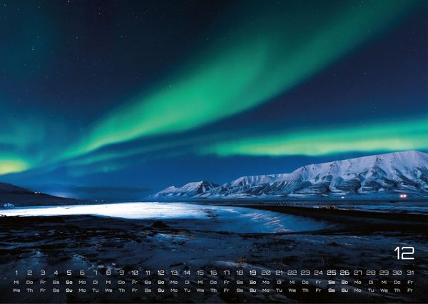 Produktbild: Polarlichter - grandiose Naturschauspiele - 2027 - Kalender DIN A3