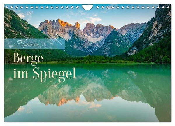 Produktbild: Alpenseen - Berge im Spiegel (Wandkalender 2027 DIN A4 quer), CALVENDO Monatskalender