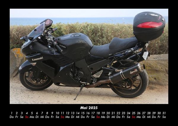 Produktbild: Motorr&auml;der 2025 Fotokalender DIN A3