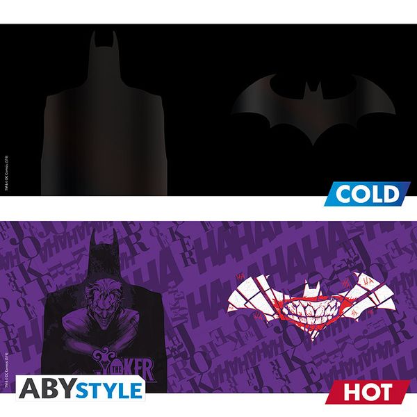 Produktbild: DC COMICS - Mug HeatChange -460ml- "Batman Matte" -cardboar