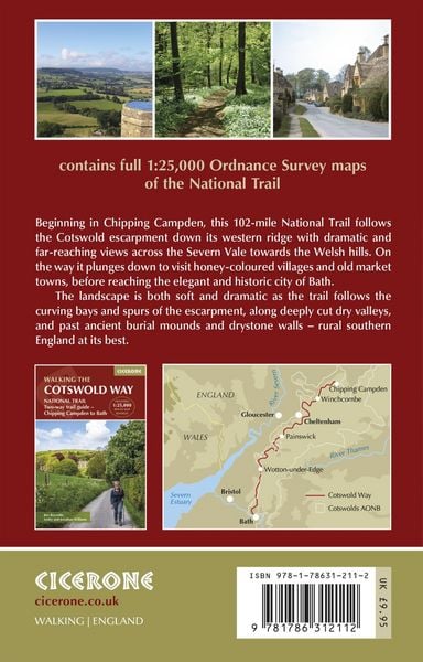 Produktbild: The Cotswold Way Map Booklet