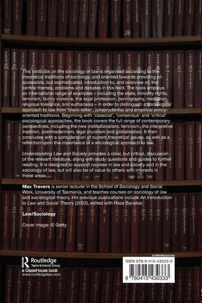 Produktbild: Understanding Law and Society