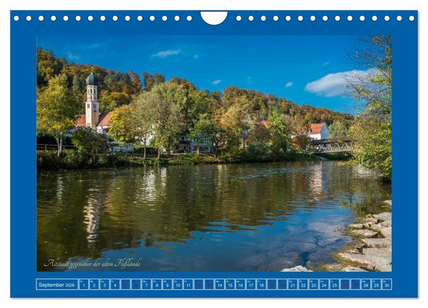 Produktbild: Fl&ouml;&szlig;erstadt Wolfratshausen (Wandkalender 2026 DIN A4 quer), CALVENDO Monatskalender