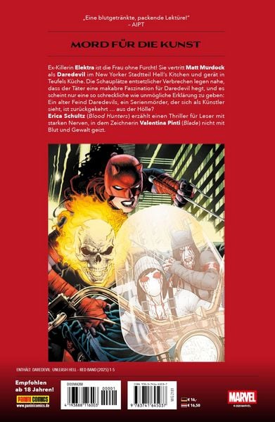 Produktbild: Daredevil: Die Kunst des Teufels Splatter-Ausgabe