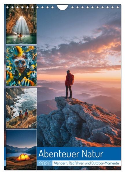 Produktbild: Abenteuer Natur (Wandkalender 2026 DIN A4 hoch), CALVENDO Monatskalender
