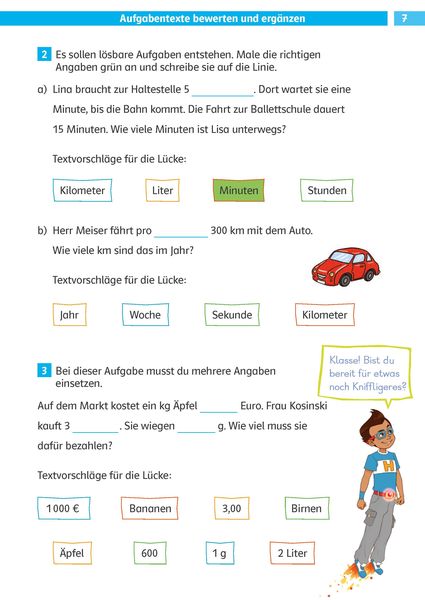 Produktbild: Die Mathe-Helden Textaufgaben / Sachaufgaben 4. Klasse