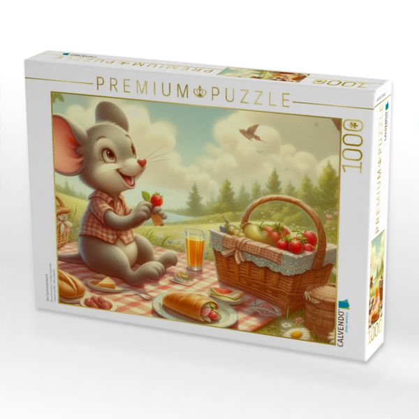 Produktbild: CALVENDO Puzzle Das Sommerpicknick | 1000 Teile Lege-Gr&ouml;&szlig;e 64x48cm Foto-Puzzle f&uuml;r gl&uuml;ckliche Stunden