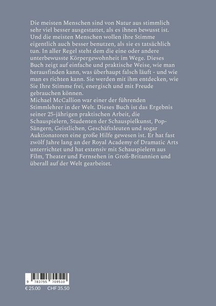 Produktbild: Das Buch der Stimme