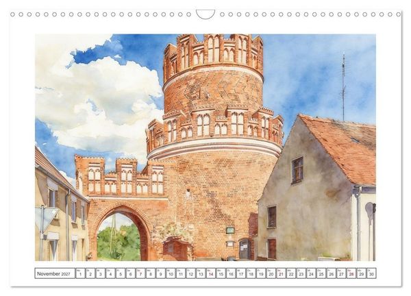 Produktbild: Bezaubernde St&auml;dte in Sachsen-Anhalt (Wandkalender 2027 DIN A3 quer), CALVENDO Monatskalender