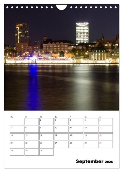 Produktbild: Sch&ouml;nes Hamburg (Wandkalender 2026 DIN A4 hoch), CALVENDO Monatskalender