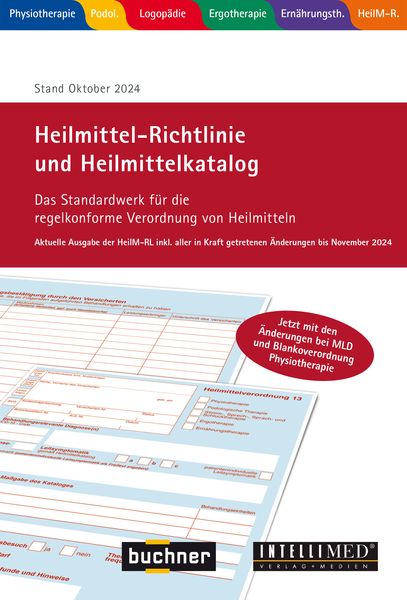 Produktbild: Heilmittel-Richtlinie und Heilmittelkatalog