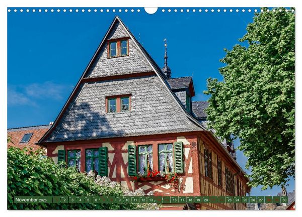 Produktbild: Eltville am Rhein - Wein, Sekt, Rosen (Wandkalender 2026 DIN A3 quer), CALVENDO Monatskalender