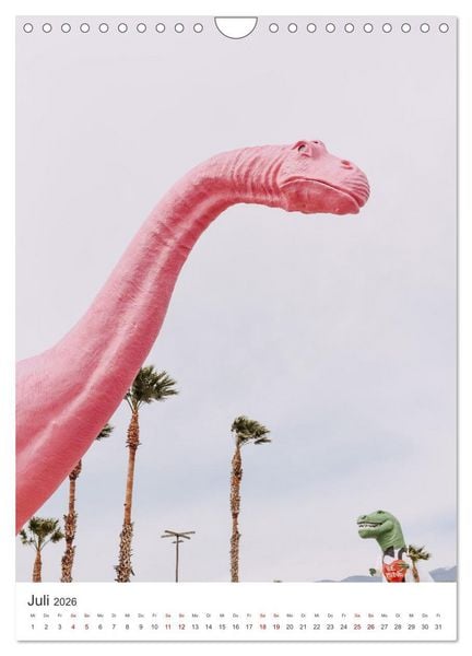 Produktbild: Palm Springs - Immer der Sonne nach. (Wandkalender 2026 DIN A4 hoch), CALVENDO Monatskalender