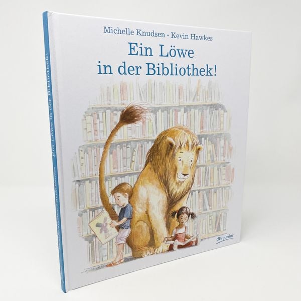 Ein Löwe in der Bibliothek!