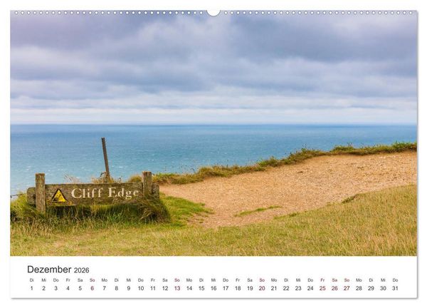 Produktbild: Eastbourne an Englands S&uuml;dk&uuml;ste (hochwertiger Premium Wandkalender 2026 DIN A2 quer), Kunstdruck in Hochglanz
