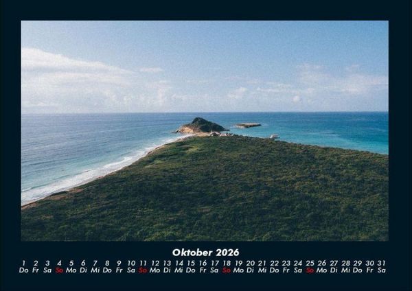 Produktbild: Landschaftskalender 2026 Fotokalender DIN A4