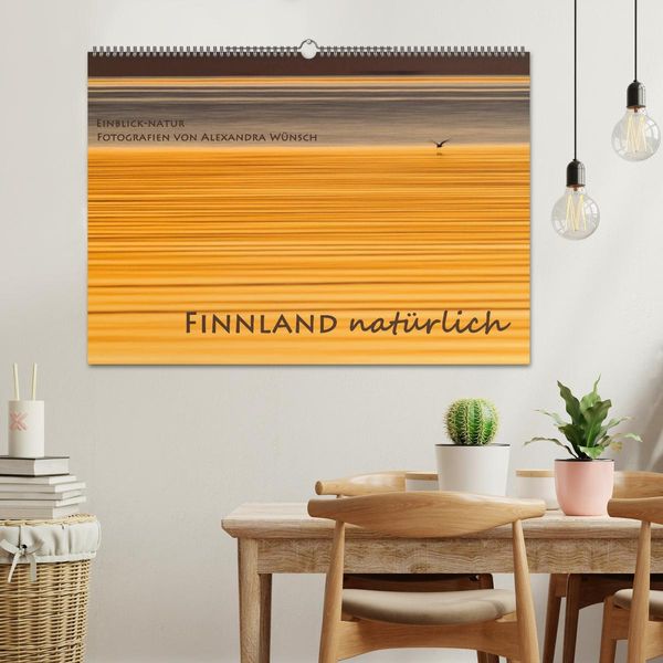 Produktbild: Einblick-Natur: Finnland nat&uuml;rlich (Wandkalender 2026 DIN A2 quer), CALVENDO Monatskalender
