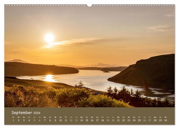Produktbild: Schottland - Reise durch die Highlands und zur Isle of Skye (Wandkalender 2026 DIN A2 quer), CALVENDO Monatskalender
