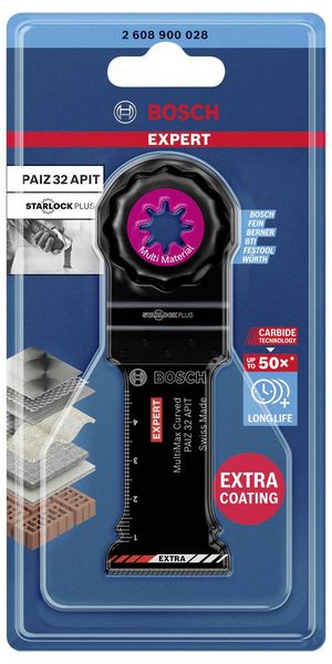Produktbild: Bosch Accessories 2608900028 EXPERT MultiMax PAIZ 32 APIT Carbide Multimesser 1 St&uuml;ck 1 St.