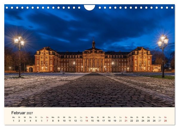 Produktbild: Schl&ouml;sser und Burgen in NRW (Wandkalender 2027 DIN A4 quer), CALVENDO Monatskalender