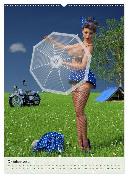 Produktbild: Bunny Shooting (Wandkalender 2026 DIN A2 hoch), CALVENDO Monatskalender