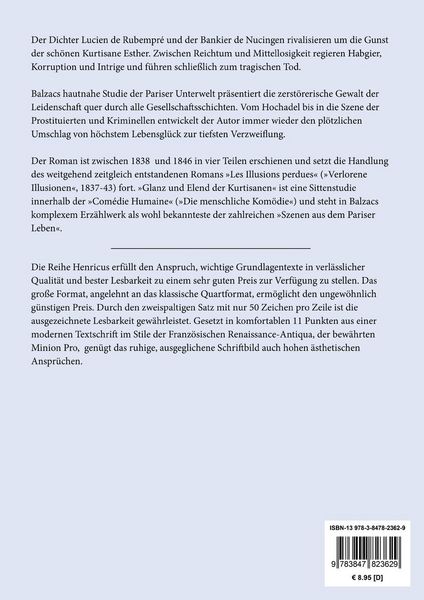 Produktbild: Glanz und Elend der Kurtisanen