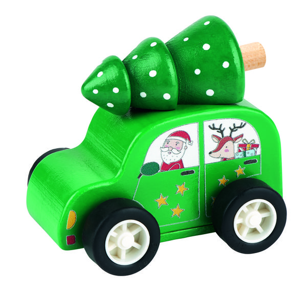 Produktbild: Holz-Weihnachtsflitzer