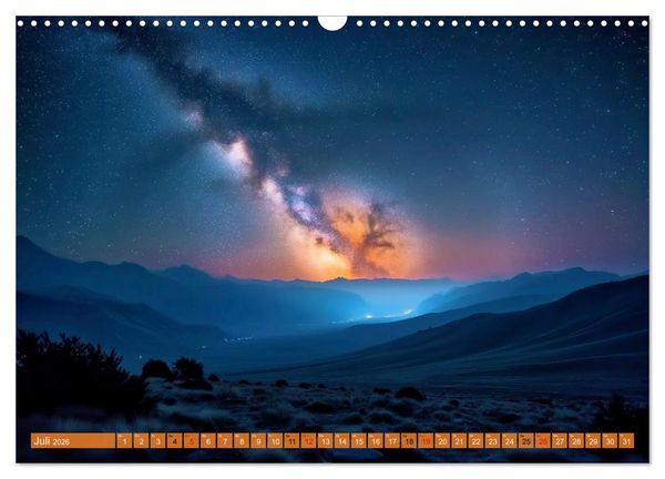 Produktbild: Ferne Galaxien (Wandkalender 2026 DIN A3 quer), CALVENDO Monatskalender