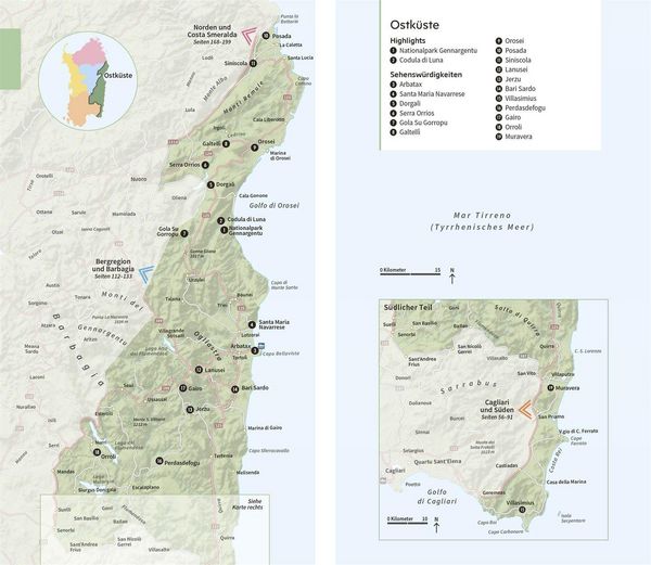 Produktbild: Vis-&agrave;-Vis Reisef&uuml;hrer Sardinien