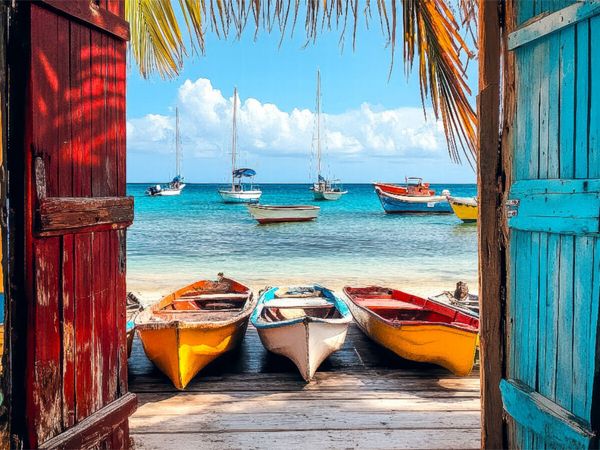 Produktbild: CALVENDO Puzzle Curacao | 1000 Teile Lege-Gr&ouml;&szlig;e 64x48cm Foto-Puzzle f&uuml;r gl&uuml;ckliche Stunden