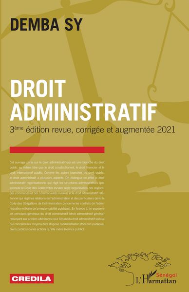 Produktbild: Droit administratif. 3&egrave;me &eacute;dition revue, corrig&eacute;e et augment&eacute;e 2021