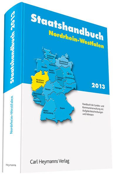 Produktbild: Staatshandbuch Nordrhein-Westfalen 2013, m. CD-ROM