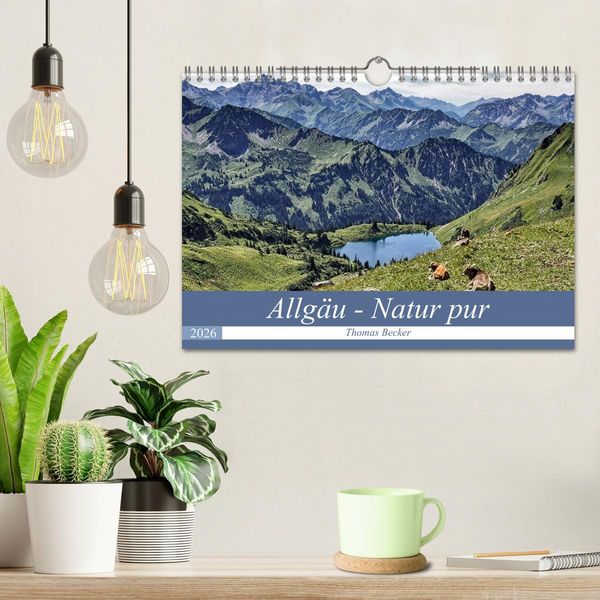 Produktbild: Allg&auml;u - Natur pur (Wandkalender 2026 DIN A4 quer), CALVENDO Monatskalender