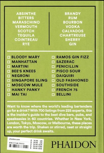 Where Bartenders Drink