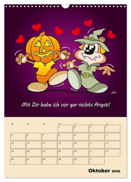 Produktbild: Ein Jahr mit Dir! (Wandkalender 2026 DIN A3 hoch), CALVENDO Monatskalender